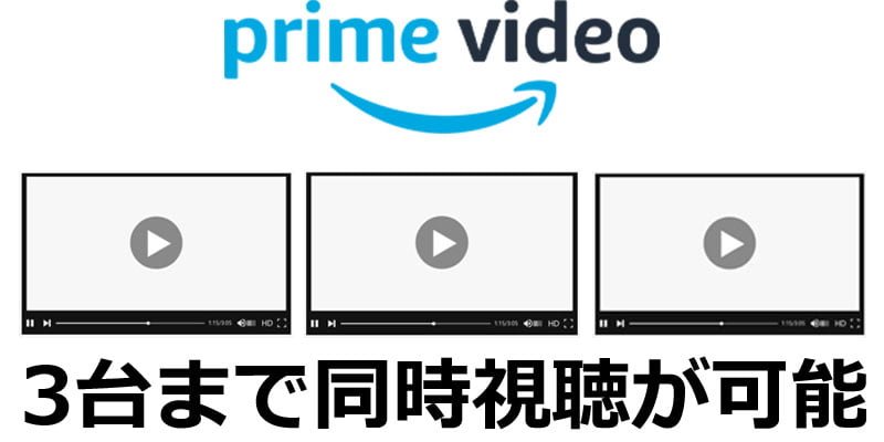 Amazonプライムビデオは同時視聴可 履歴も別々に管理可能 ミマクリィ